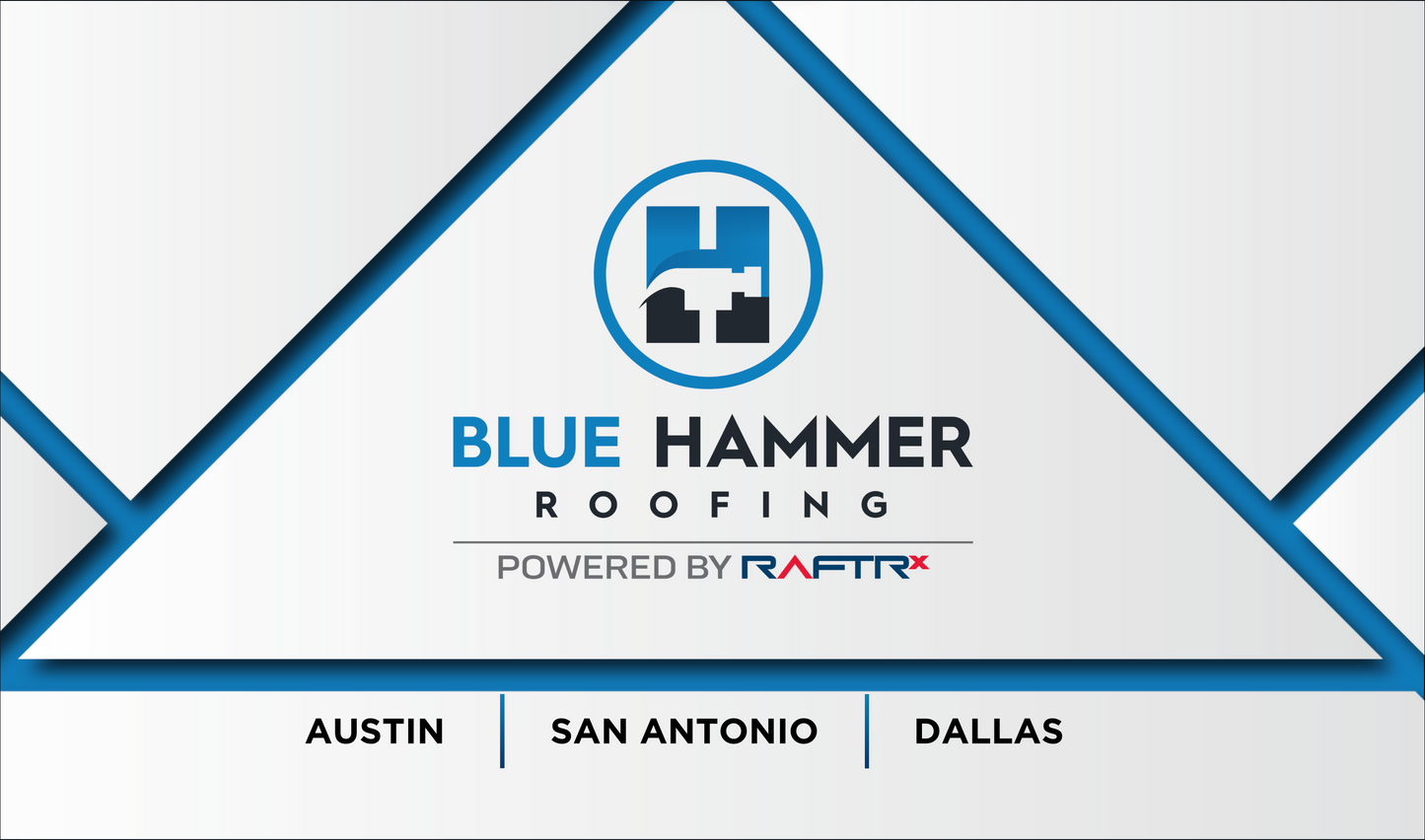 Blue Hammer Business Cards - FREE
