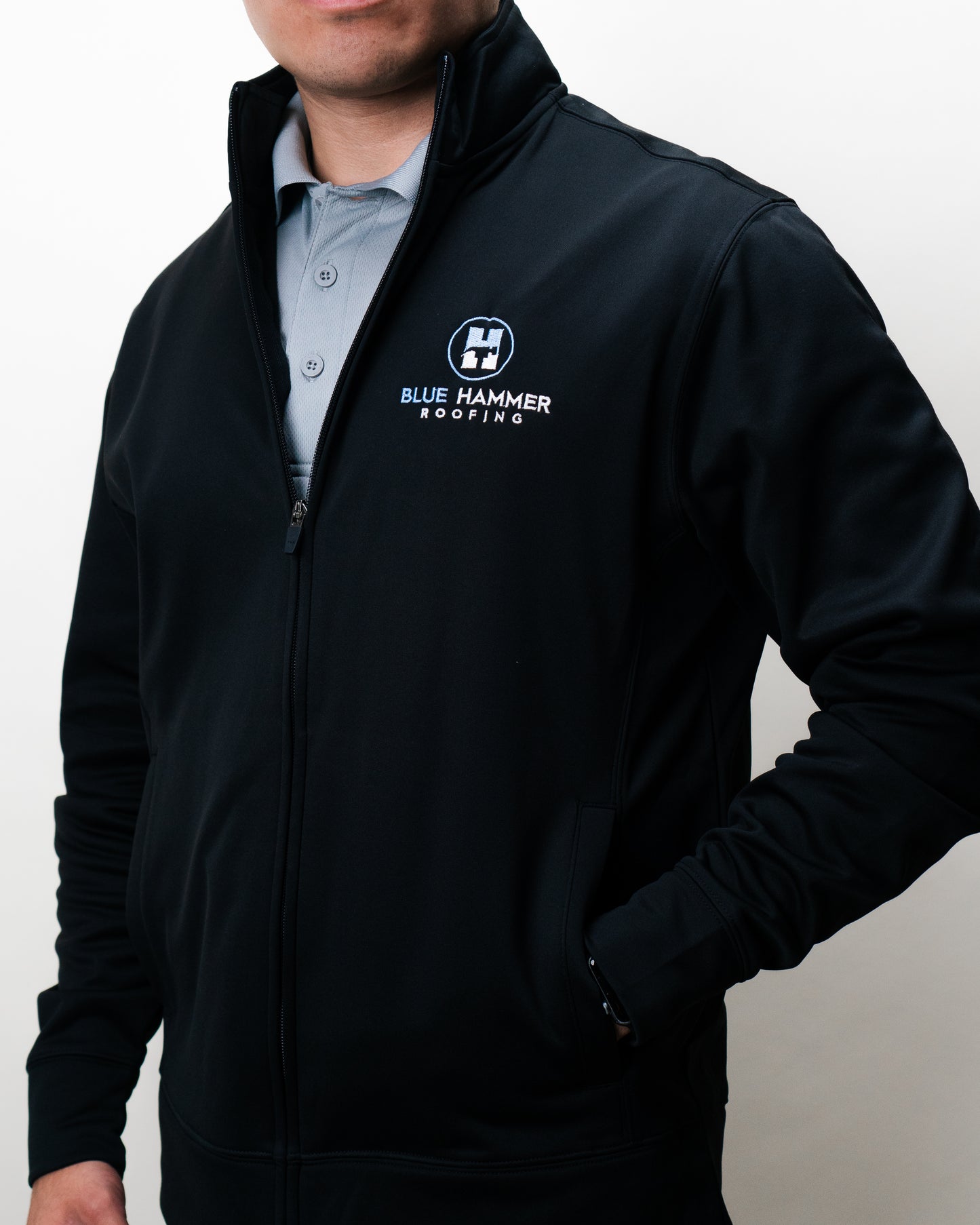 Men's Blue Hammer Zip Jacket