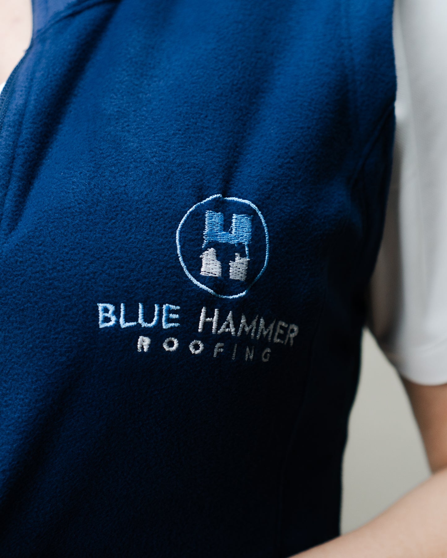 Blue Hammer Fleece Vest