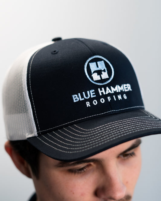 Blue Hammer Trucker Hat Blue