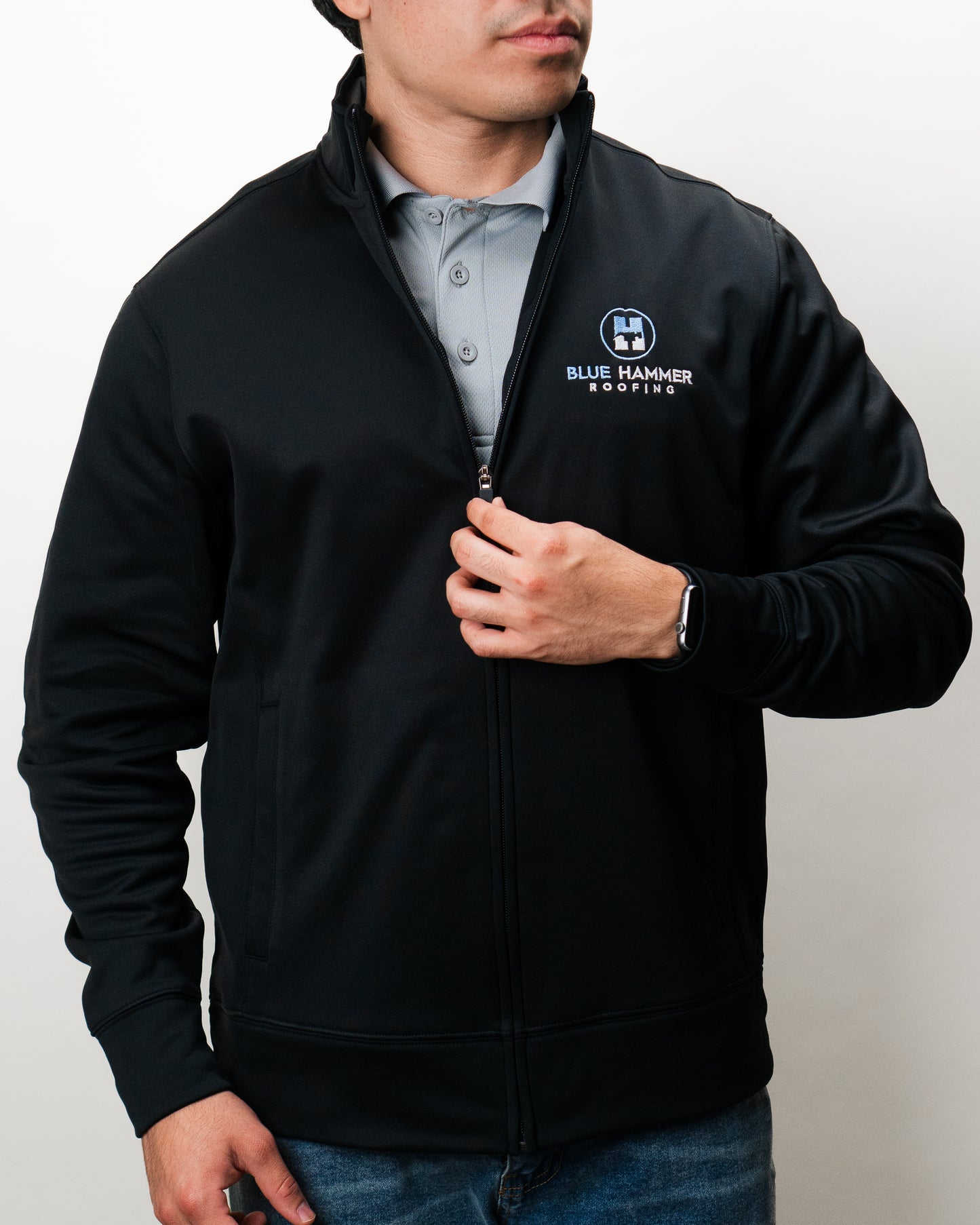 Men's Blue Hammer Zip Jacket